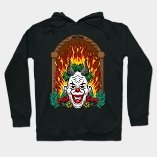 Joker head with devil horns Hoodie